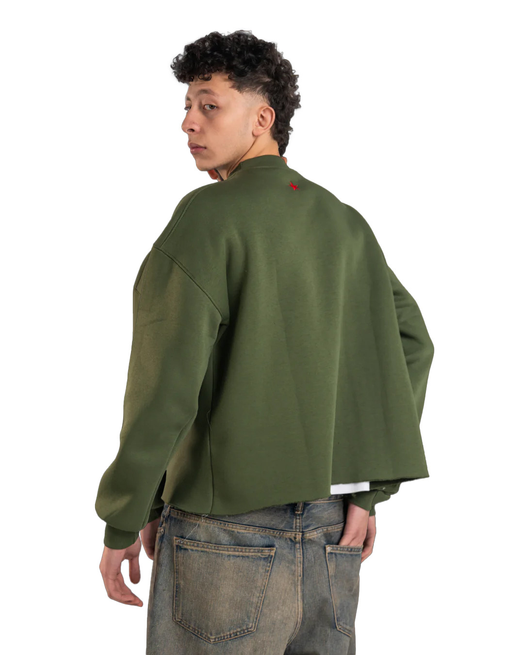 Olive Green Crewneck