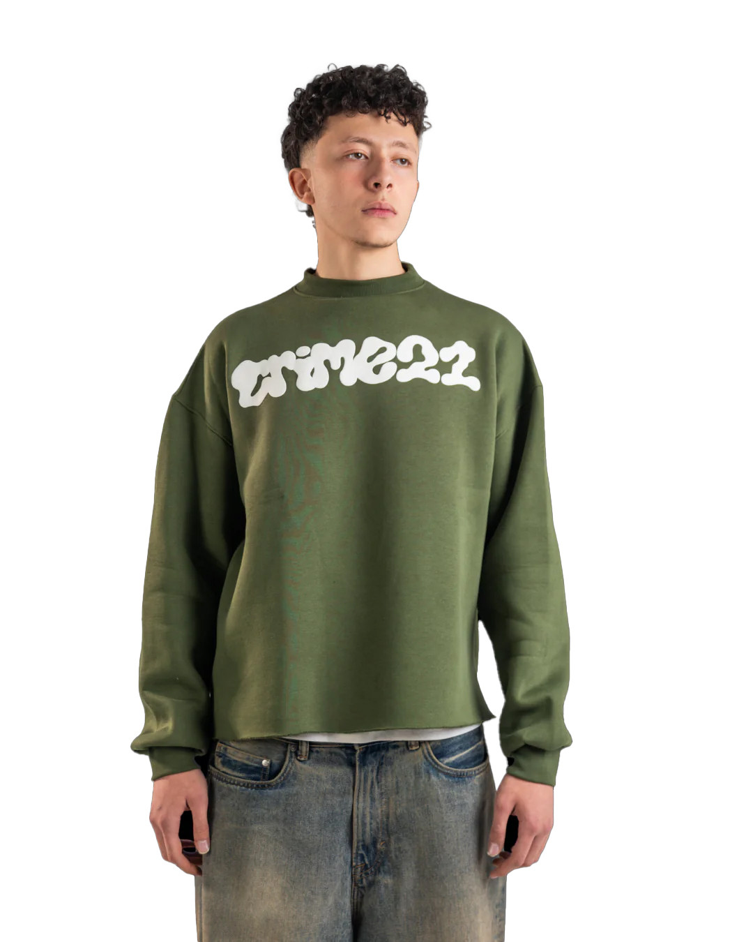 Olive Green Crewneck